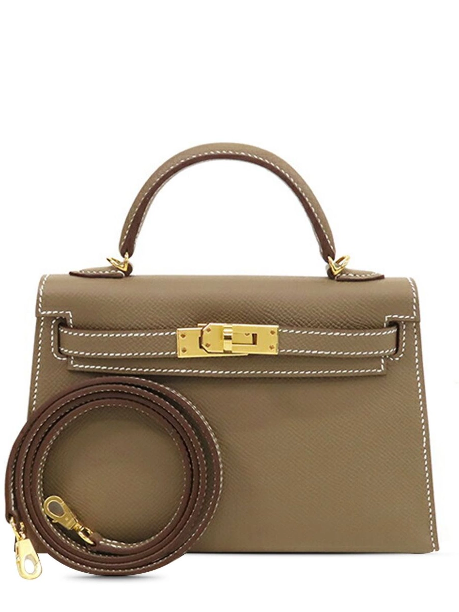 2024 Women Sellier satchel Kelly II 20 Mini Epsom Hermes 0311